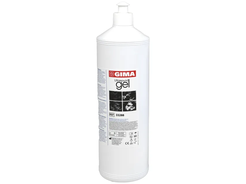 Gel pentru ecografie - sticla 1 l - albastru