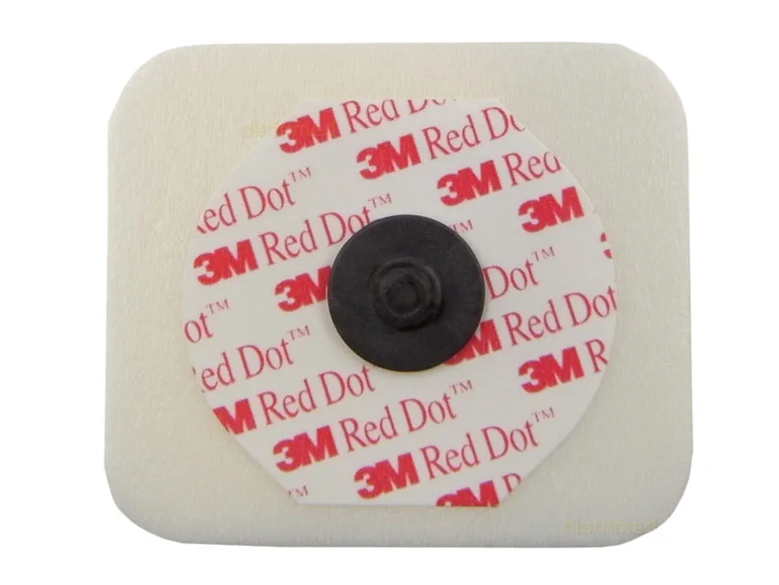 Electrozi 3M RED DOT 2570 din spumă - 4x3.5 cm