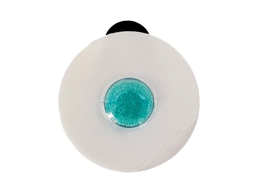 Electrozi din spumă descartabili cu conexiune snap decentrată 50 mm - rotunzi - adulți