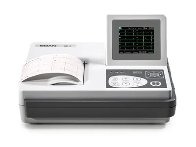 Edan SE-3 colour ECG - 3 canale cu monitor și interpretare