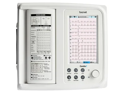 Cardio 7 ECG cu 12 canale și ecran tactil