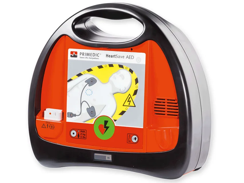 PRIMEDIC Heart Save AED - Defibrillator cu baterie litiu - IT/FR/DE/PL