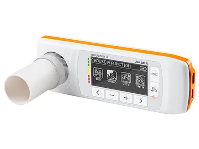 Spirometer SPIROBANK II SMART+ cu modul SpO2 și software