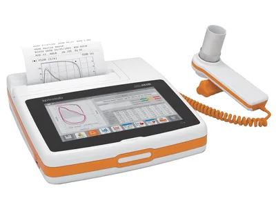 Spirometru spirolab color cu ecran tactil de 7””, imprimanta si software