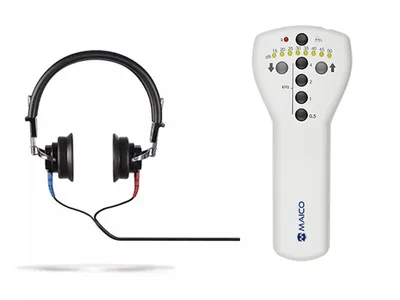 Audiometru screening MAICO MA1 portabil cu casti
