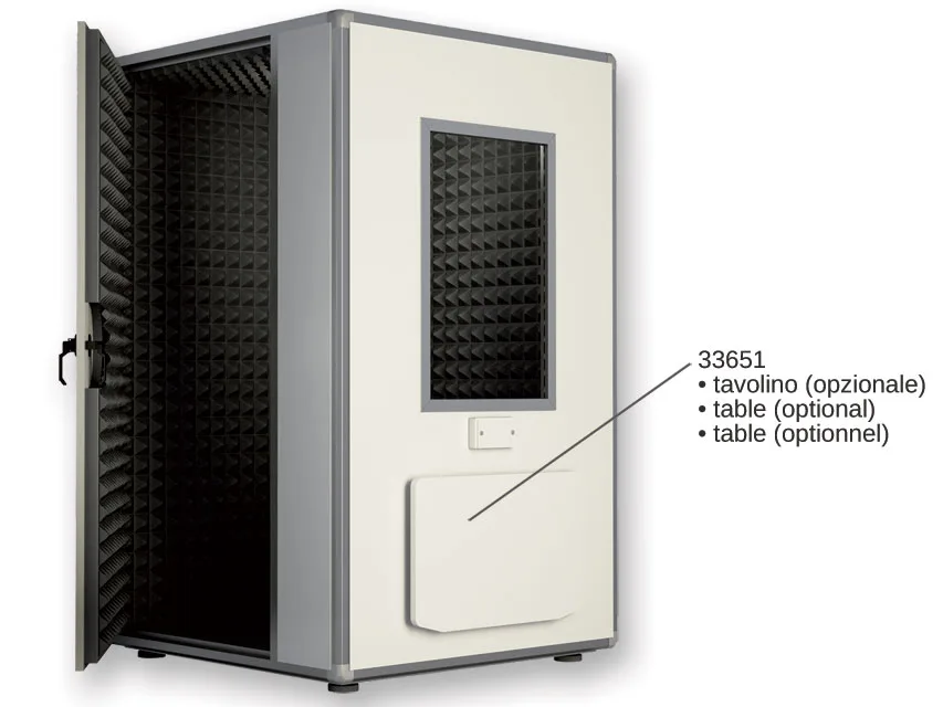 Cabină audiometrică PRO 30 132x132x242 cm