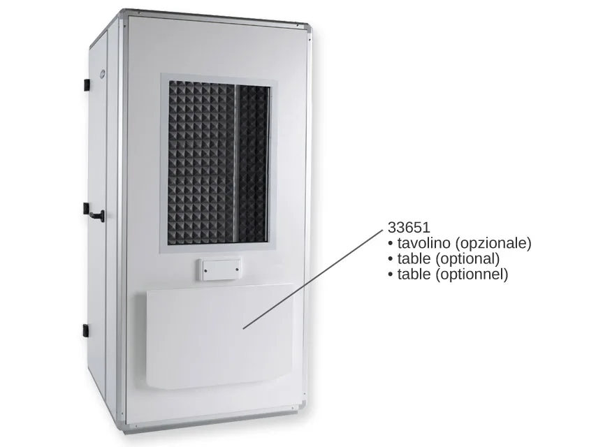 Cabină audiometrică PRO 30 107x107x242 cm