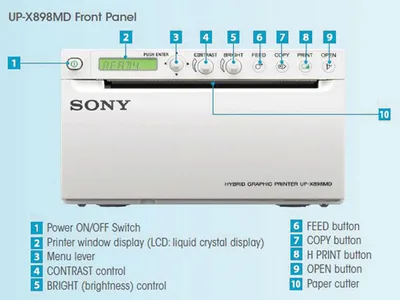 Imprimantă grafică hibridă SONY UP-X898MD