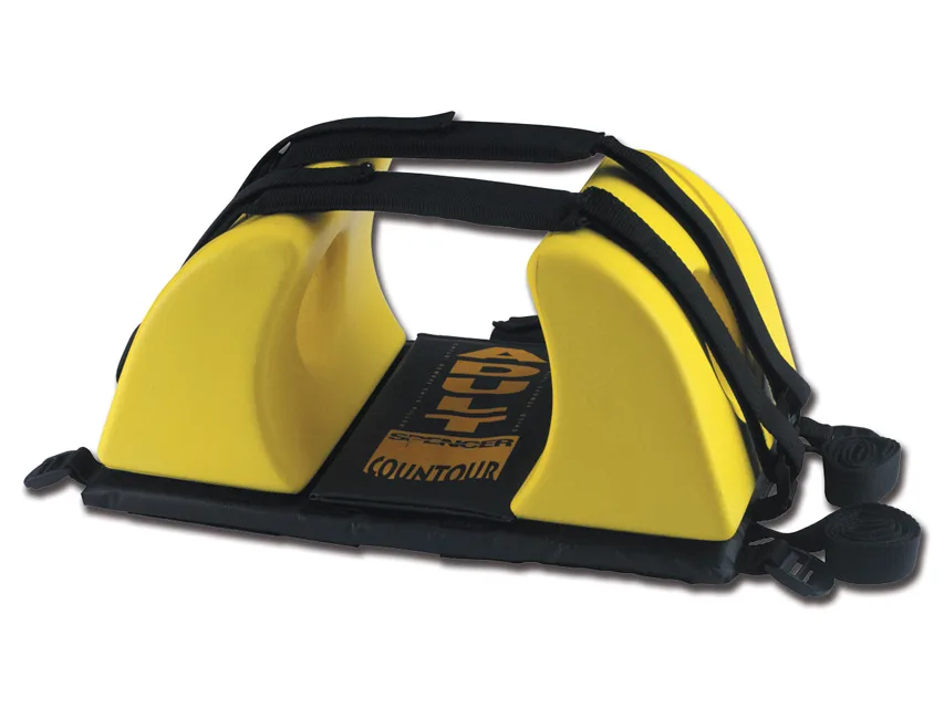 Imobilizator de cap Contour - negru/galben