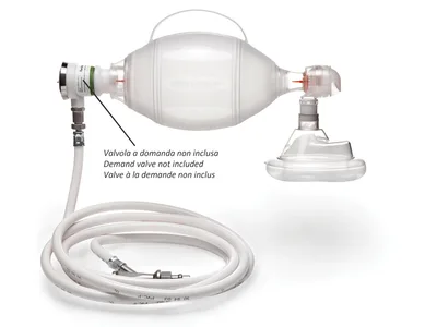 Resuscitator AMBU SPUR II - adult cu conector pentru ventil de cerere