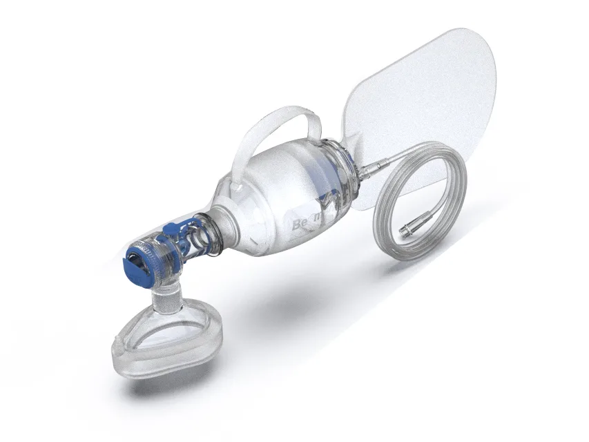 Truse resuscitator silicon cu masca N 3 - copil