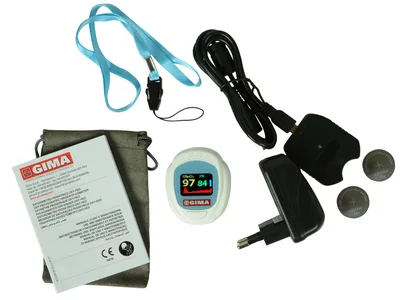 Oximetru digital pediatric cu indicator de culoare