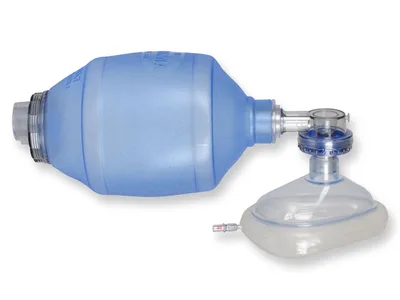 Balon de resuscitare din PVC pentru uz unic - adult