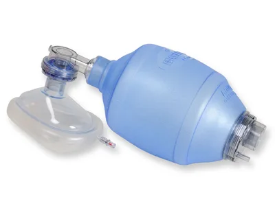 Balon de resuscitare din PVC pentru uz unic - adult