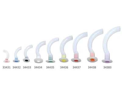 Guedel airway 70 mm - boy - 1 - white