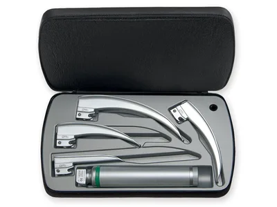 Set laringoscop heine classic+ led - 4 lame