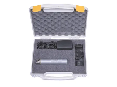 Mâner laringoscop cu fibră optică verde cu USB