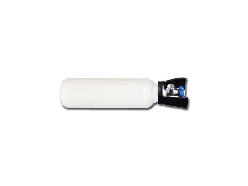 Cilindru de oxigen 5 l cu ventil - BRITISH STANDARD - gol