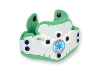 Guler cervical de prim ajutor din doua piese - pediatric