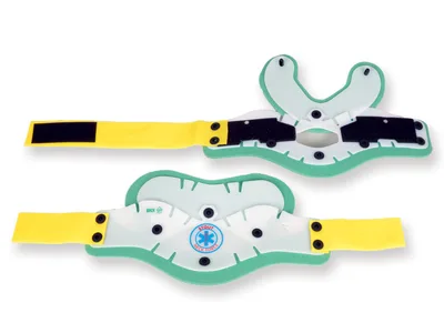 Guler cervical de prim ajutor din doua piese - robust