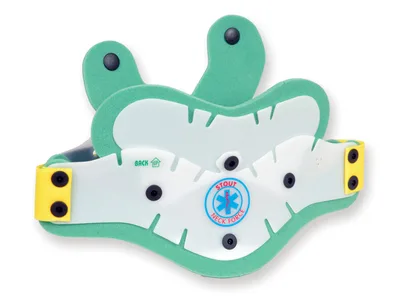 Guler cervical de prim ajutor din doua piese - robust