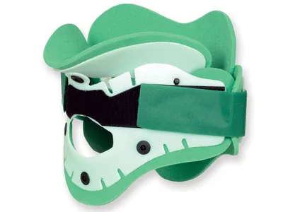 Guler cervical de prim ajutor din doua piese - adult L