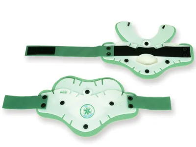 Guler cervical de prim ajutor din doua piese - adult L