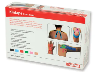Benzi kinesiologice 5 m x 5 cm - culori mixte