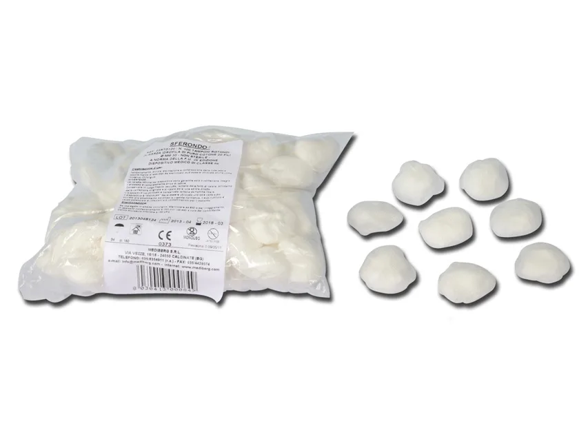 Tampon de gaze rotund diam. 30 mm