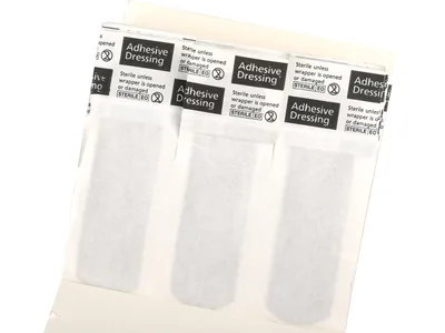 Refill 42 plasturi textili 19x72 mm