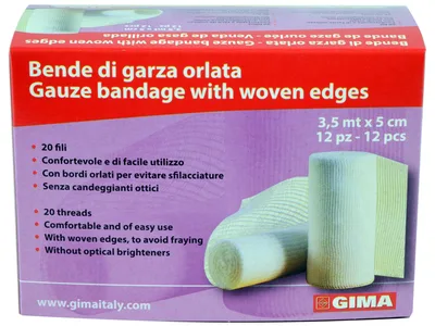 Bandă de gază 3.5 m x 5 cm