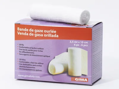 Bandaj din gaze 3.5 m x 10 cm