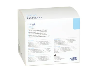 Bandă adezivă extensibilă HYPOR-PLAST 10 m x 10 cm
