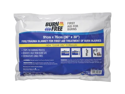 Pătură Burnfree pentru incendii/traume 91x76 cm
