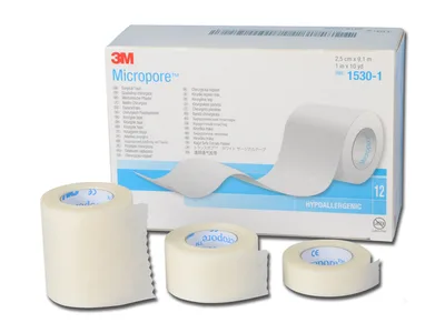 Micropore 3M - h 12,5 mm x 9,14 m