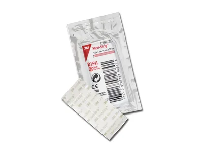 Benzi adezive de inchidere pentru piele STERI-strip 3M - 75 x 6 mm - MINI geanta