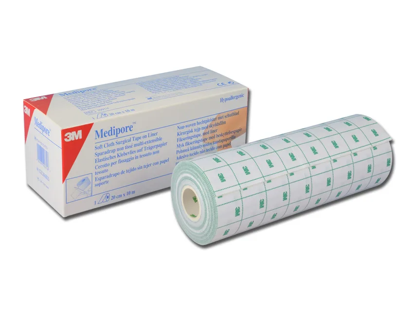 Bandă adezivă MEDIPORE 3M - h 150 mm x 10 m