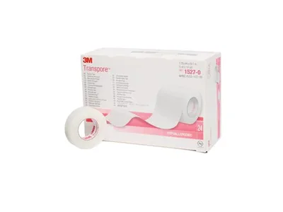 Transpore 3M - h 12.5 mm x 9.14 m
