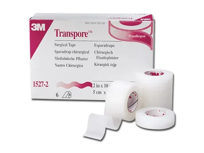 Transpore 3M - h 51 mm x 9.14 m