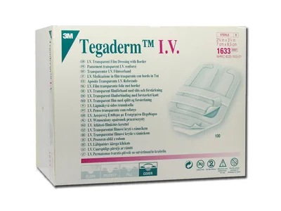 Benzile de fixare TEGADERM 3M I.V. 7x8.5 cm