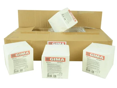 Tampoane din țesut non-woven - 10x10 cm - 4 straturi - 10 pachete de 100