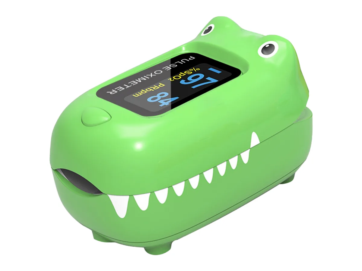 Oximetru pediatric pentru deget OXY-0 - crocodile