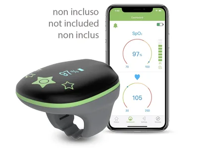 O2ring pulsoximetru cu monitorizare continuă - kid