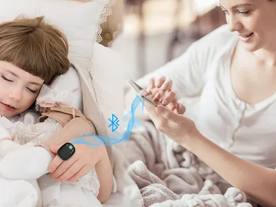 O2ring pulsoximetru cu monitorizare continuă - kid