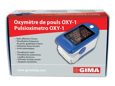 OXY-1 FINGER OXIMETER FR,ES,DE,PL,CZ,SE