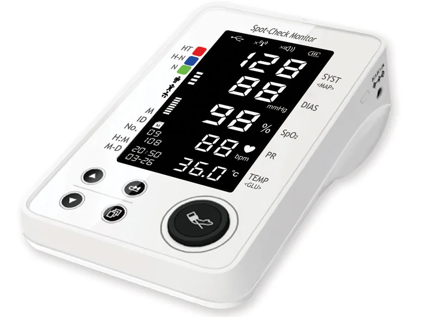 PC-300 monitor de verificare SpO2, NIBP, TEMP, PR cu display