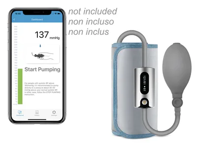 Aparat de măsurare a tensiunii arteriale AIR BP2 cu display pentru 35186-7