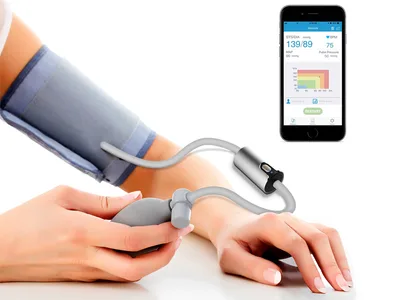 Aparat de măsurare a tensiunii arteriale AIR BP2 cu display pentru 35186-7