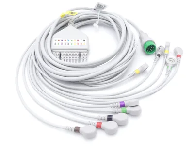 Cablul ECG 10 cabluri pentru monitor K12 - de rezerva pentru 35308, 35332