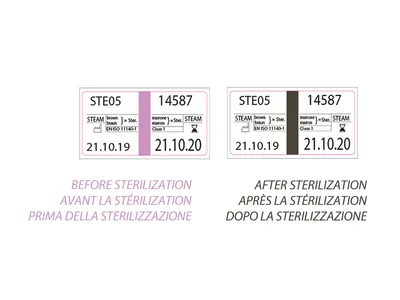 Etichetă cu abur 2 linii pentru etichetator 35980